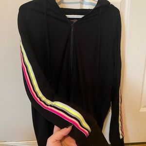 Torrid active sweater striped sleeves 1XL